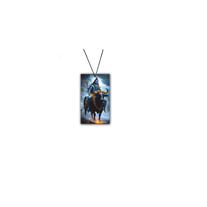 ShopTwiz Lord Bholenath Grace Car Hanging Decorative - Image 2