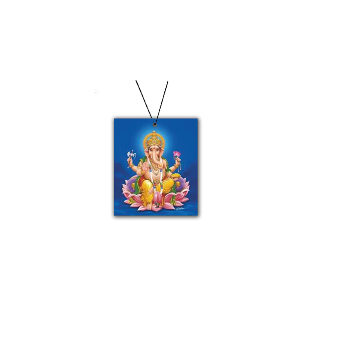 ShopTwiz Lord Ganesh Spiritual Charm Car Hanging Decorative - Image 2