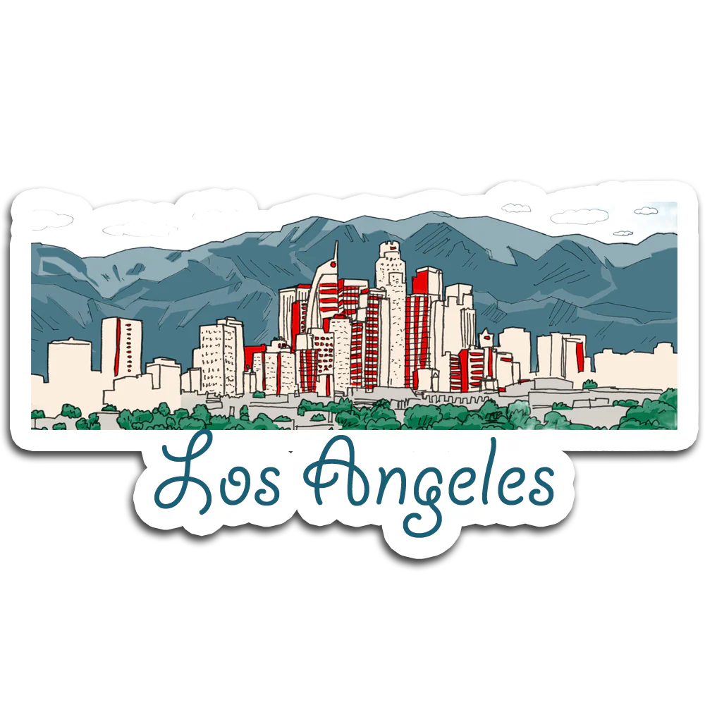 ShopTwiz Los Angeles City Fridge Magnet And Beauty Door Magnets Amazing City