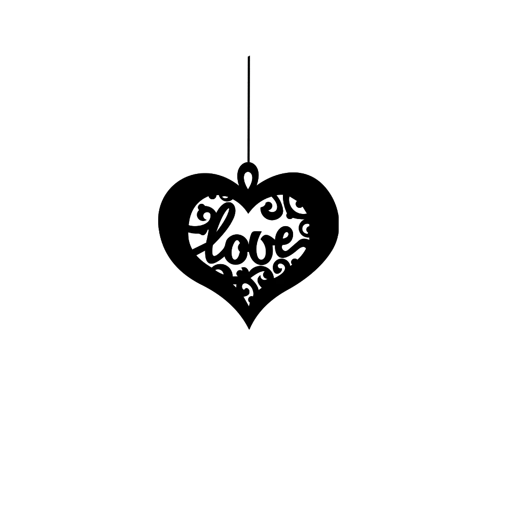 ShopTwiz Love Always Charm Car Hanging Decorative - Image 2