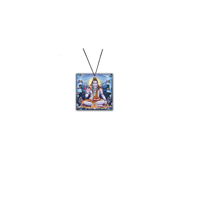 ShopTwiz Mahadev Bholenath Blessing Car Hanging Decorative - Image 2