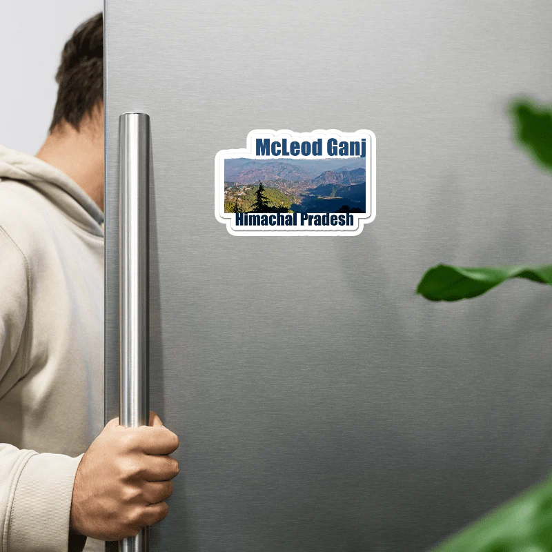 ShopTwiz McLeod Ganj (Himachal Pradesh) Awesome City Lovely Door Magnets And Fridge Magnet - Image 2