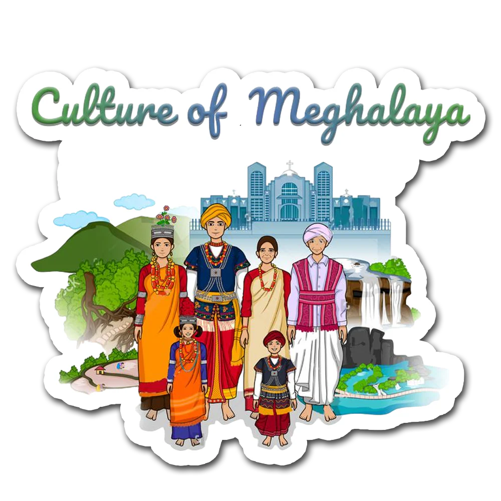 ShopTwiz Meghalay Travel City Lovely Door Magnets And Fridge Magnet