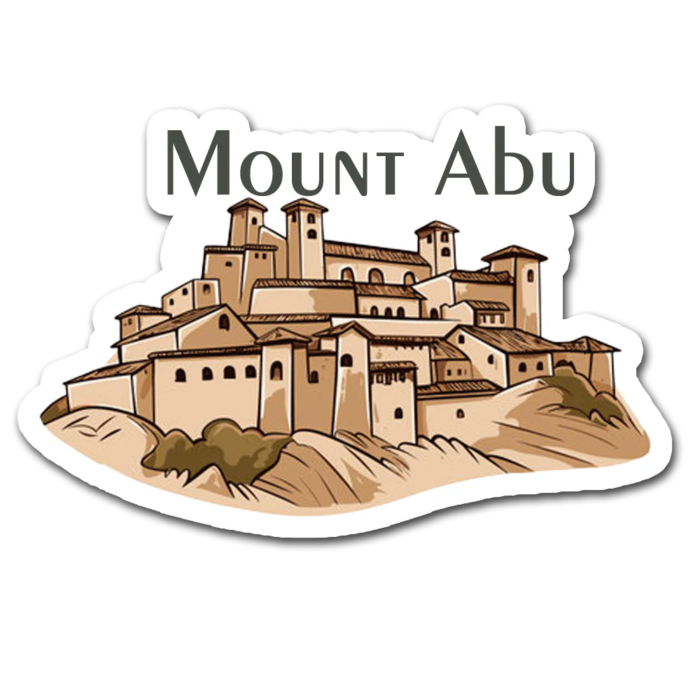 ShopTwiz Mount Abu Trip City Lovely Door Magnets And Fridge Magnet