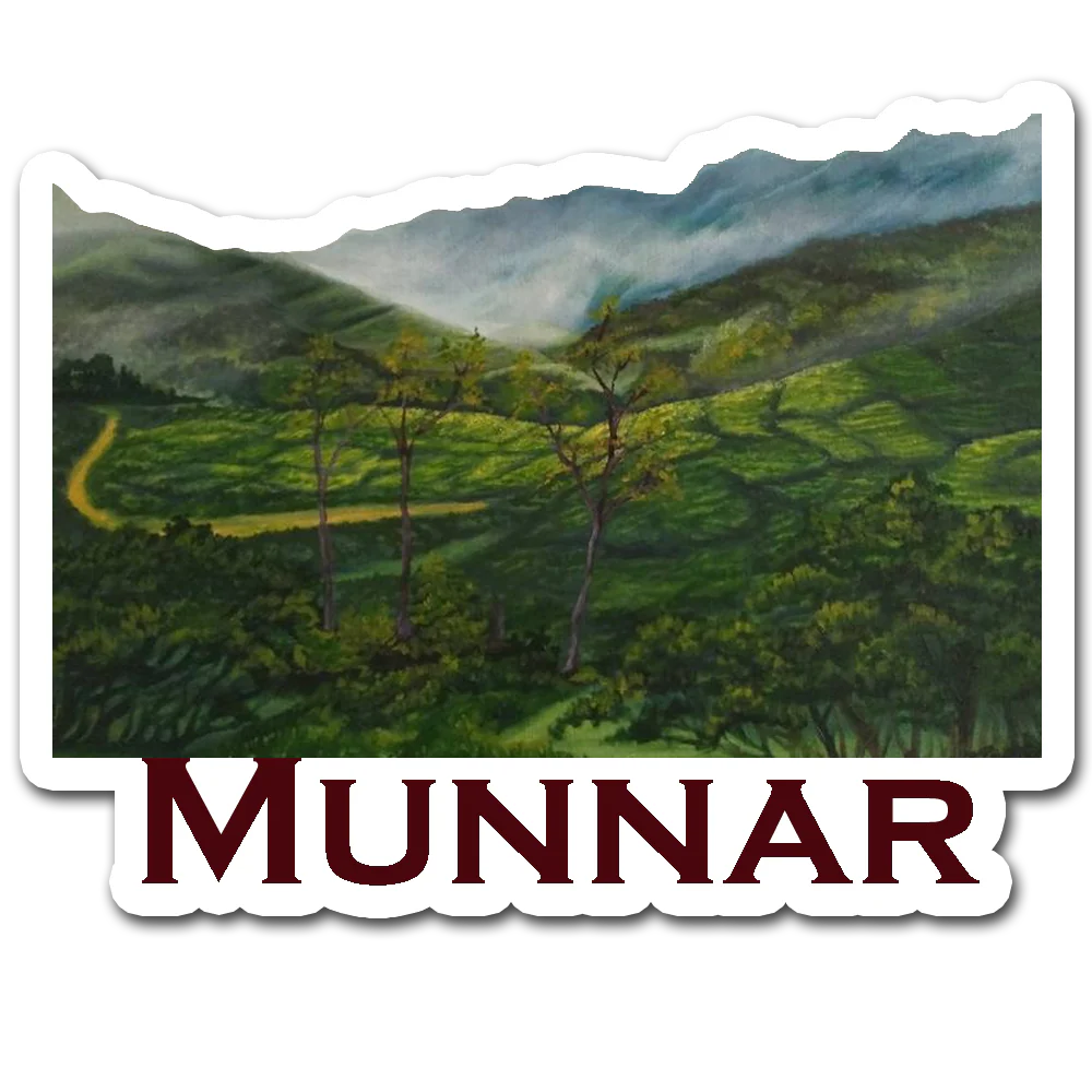 ShopTwiz Munnar Best City Lovely Door Magnets And Fridge Magnet