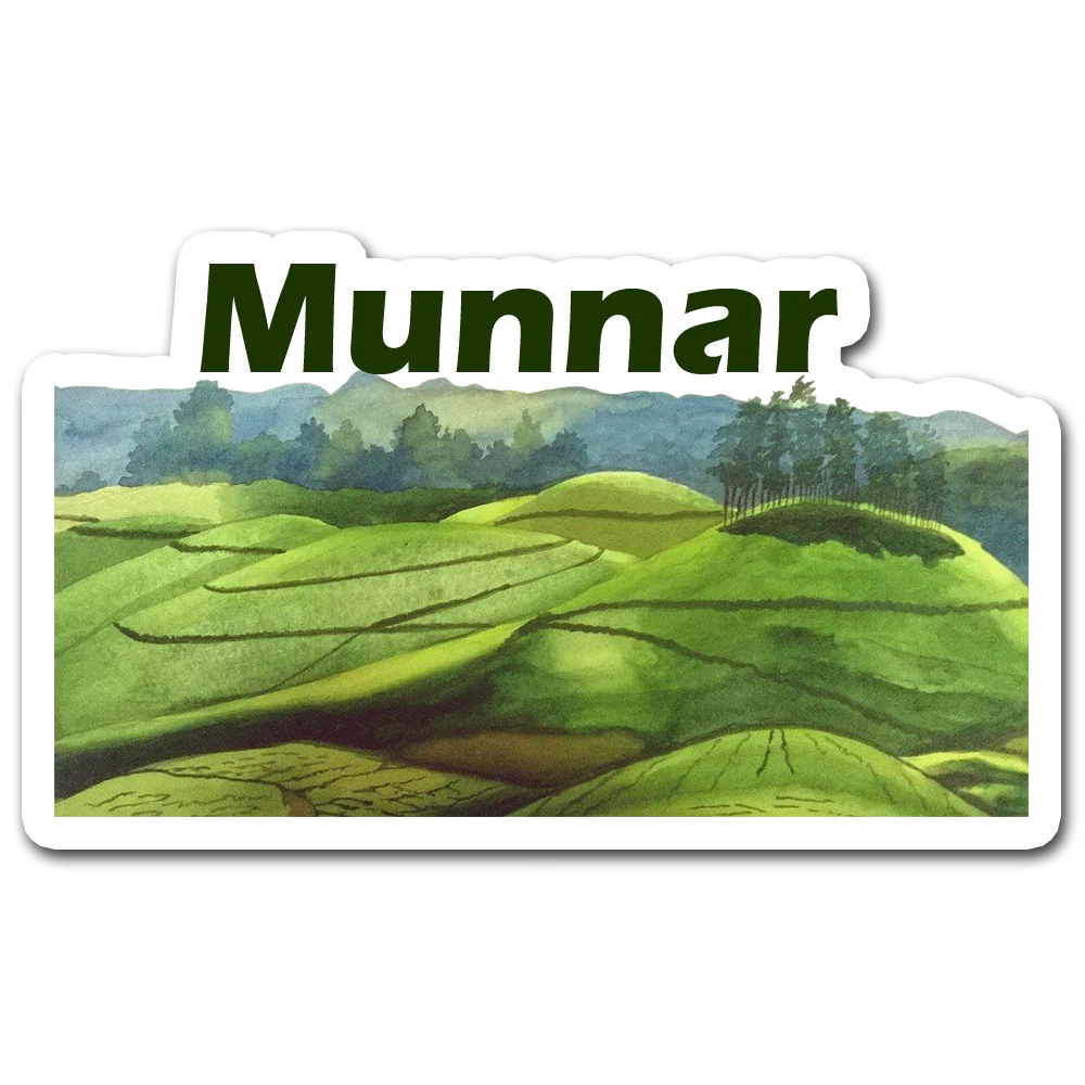 ShopTwiz Munnar Tour City Lovely Door Magnets And Fridge Magnet