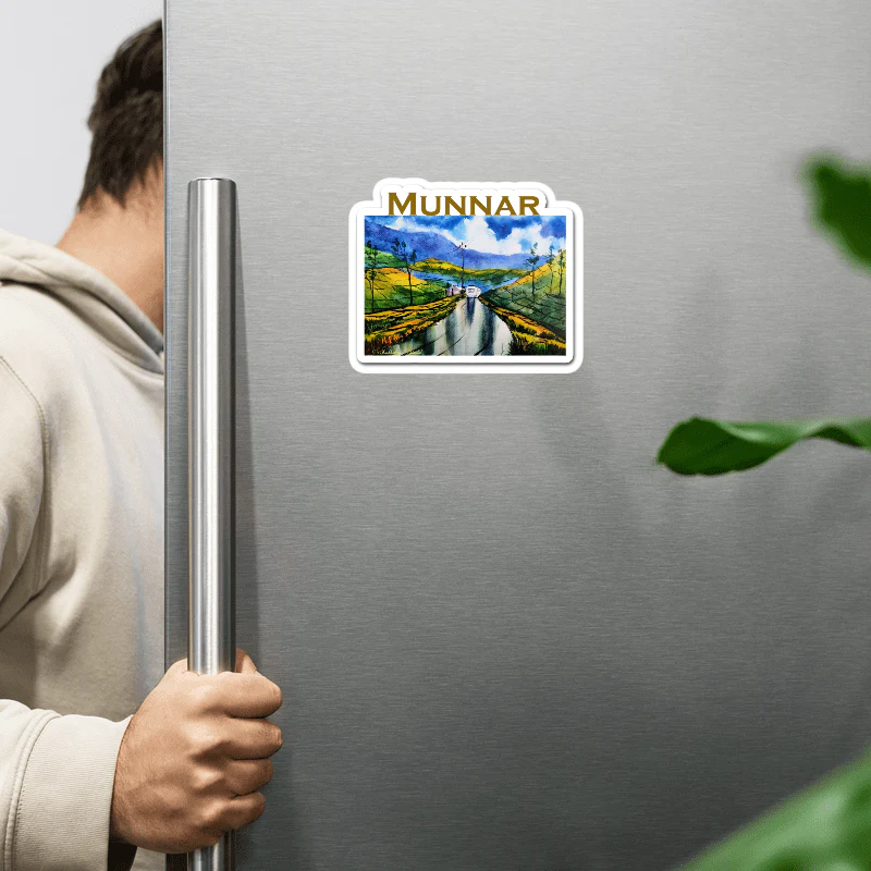 ShopTwiz Munnar Travel City Lovely Door Magnets And Fridge Magnet - Image 2
