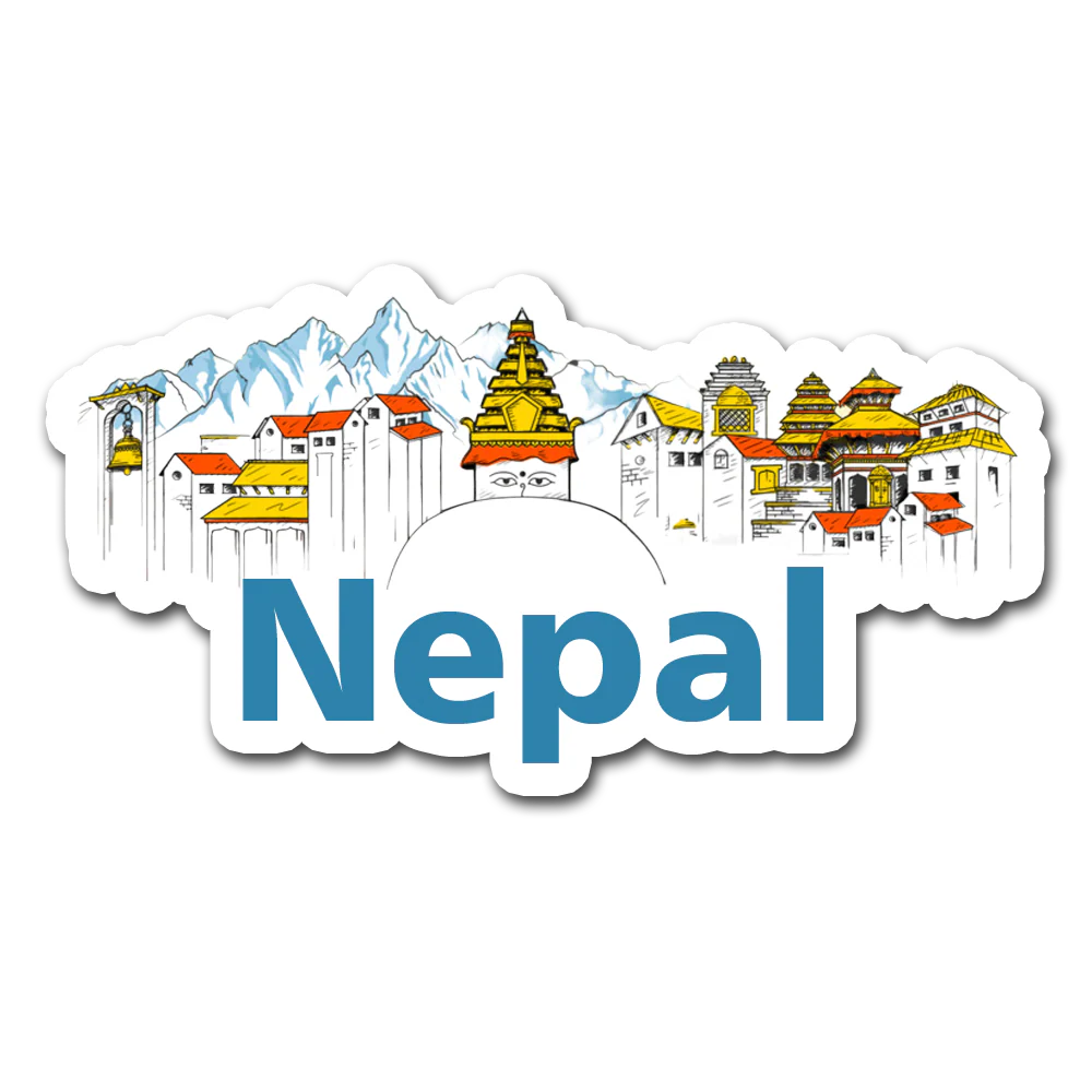 ShopTwiz Nepal Trip City Lovely Door Magnets And Fridge Magnet