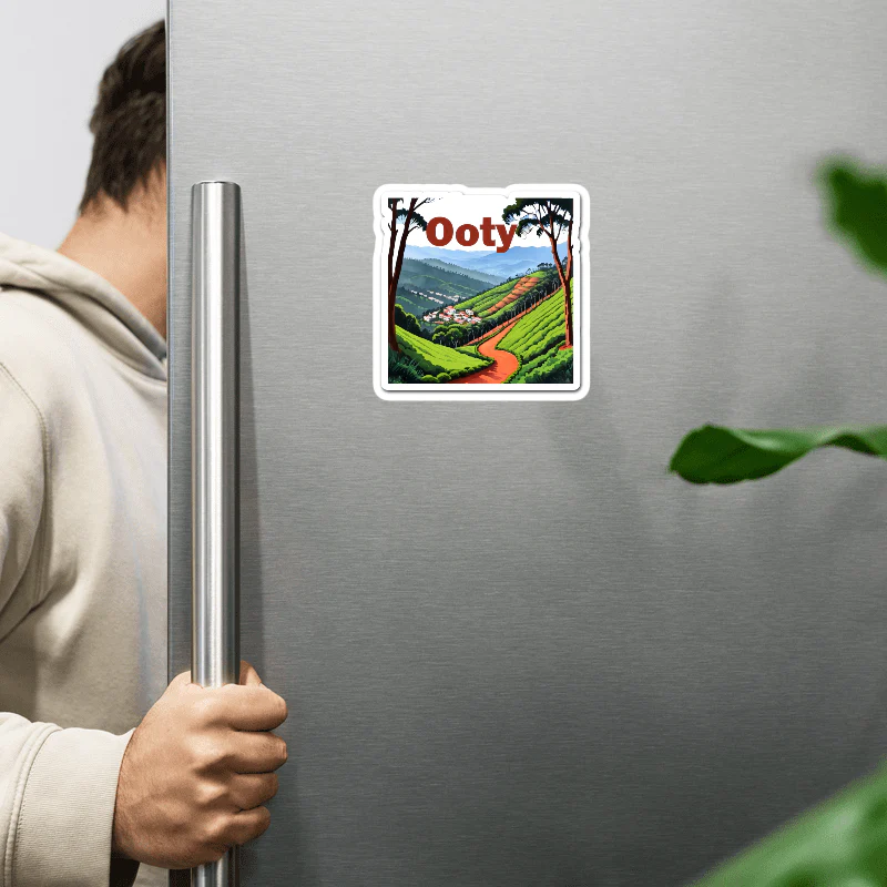 ShopTwiz Ooty Famous City Lovely Door Magnets And Fridge Magnet - Image 2