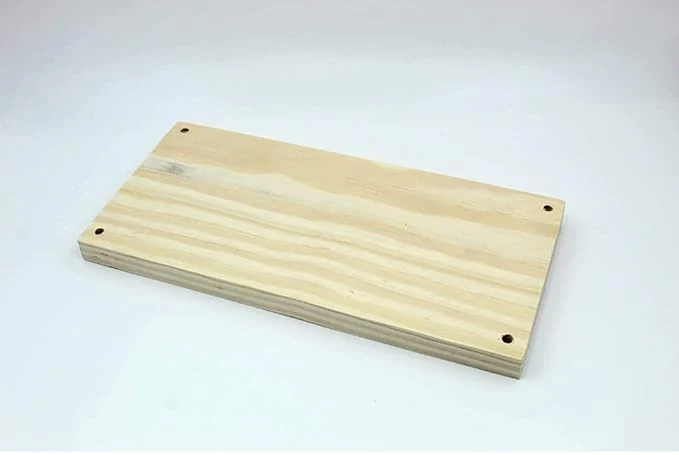 ShopTwiz Pinewood Plank for Macrame Products | Rectangle Wooden Plank for Crafting | Solid and Natural Wooden Plank | DIY | Pack of 4Pcs - Image 5