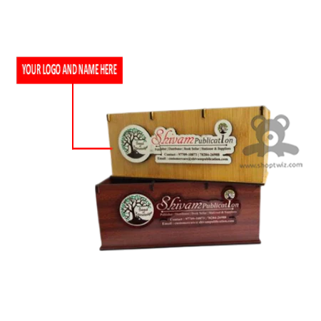 ShopTwiz Premium Wooden Engraved Frame – Custom Corporate Gift & Appreciation Plaque - Image 2