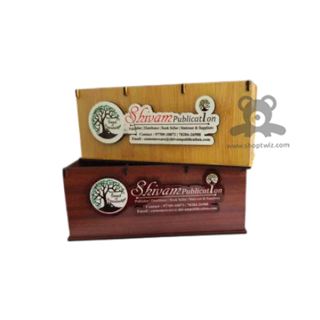 ShopTwiz Premium Wooden Engraved Frame – Custom Corporate Gift & Appreciation Plaque - Image 3