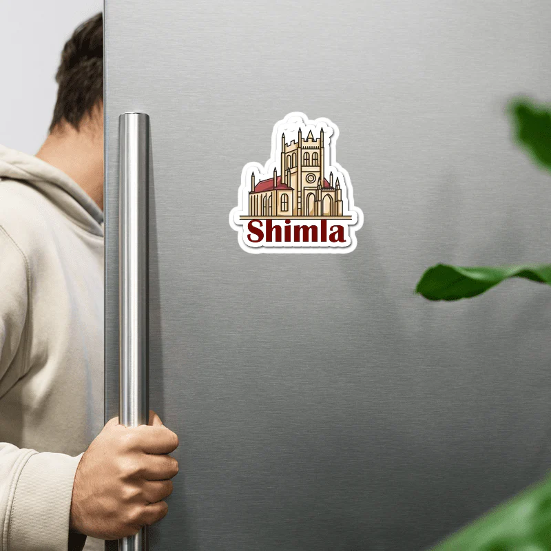 ShopTwiz Shimla Travel City Lovely Door Magnets And Fridge Magnet - Image 2
