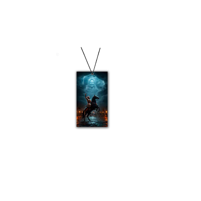 ShopTwiz Shiva Ji Trishul Blessing Car Hanging Decorative - Image 2