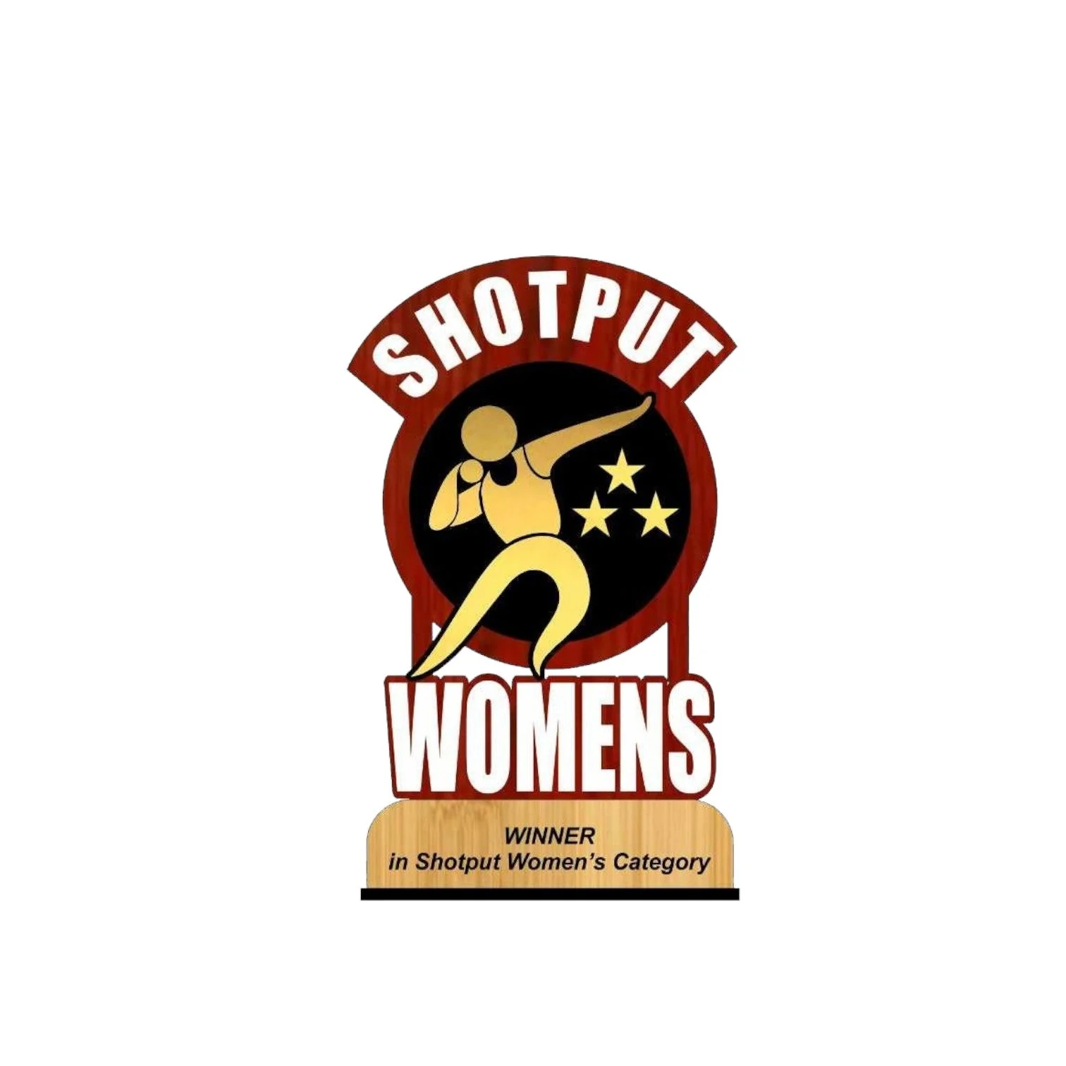 ShopTwiz Shot Put Women’s Trophy - Image 3