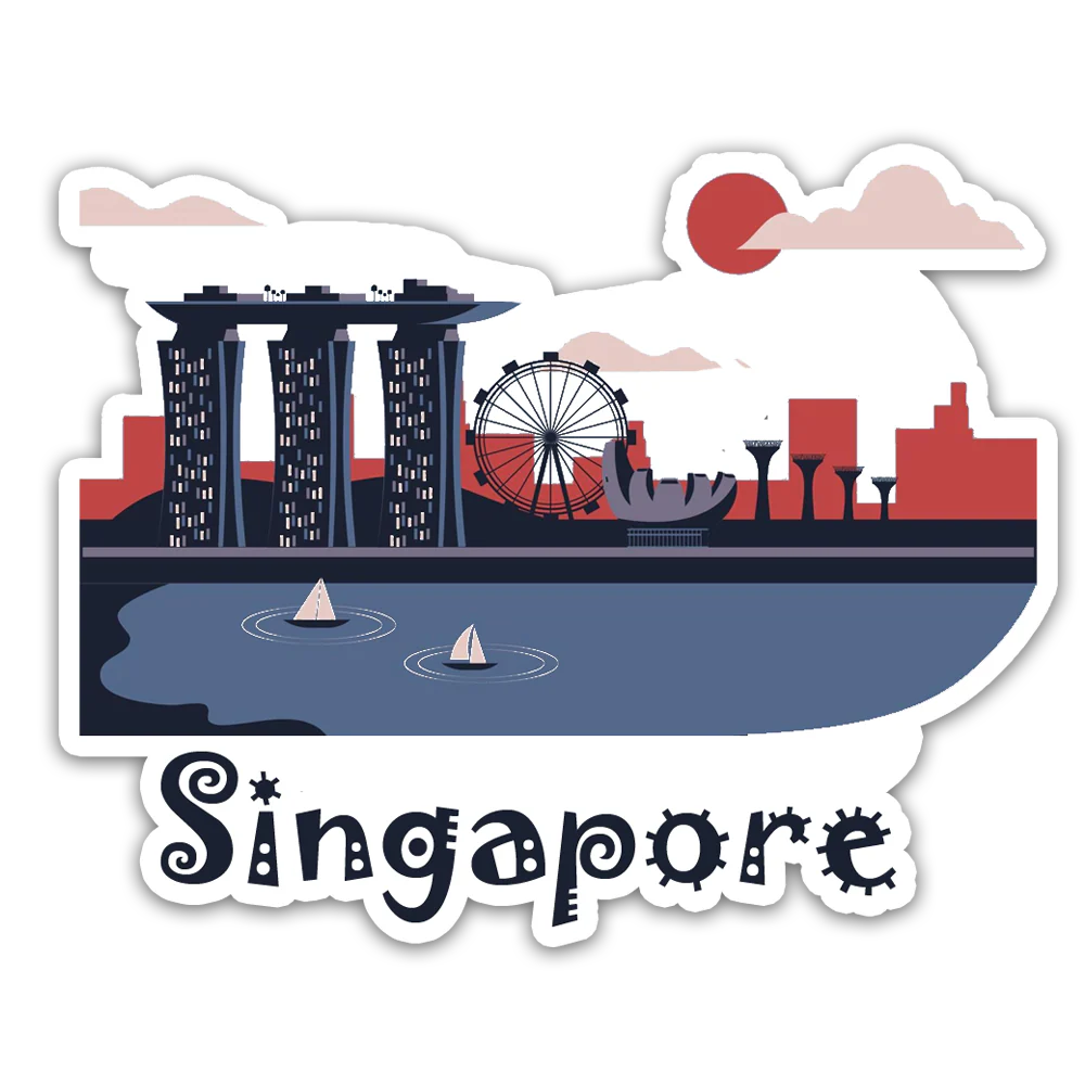 ShopTwiz Singapore Beauty City Fridge Magnet and Door Magnets