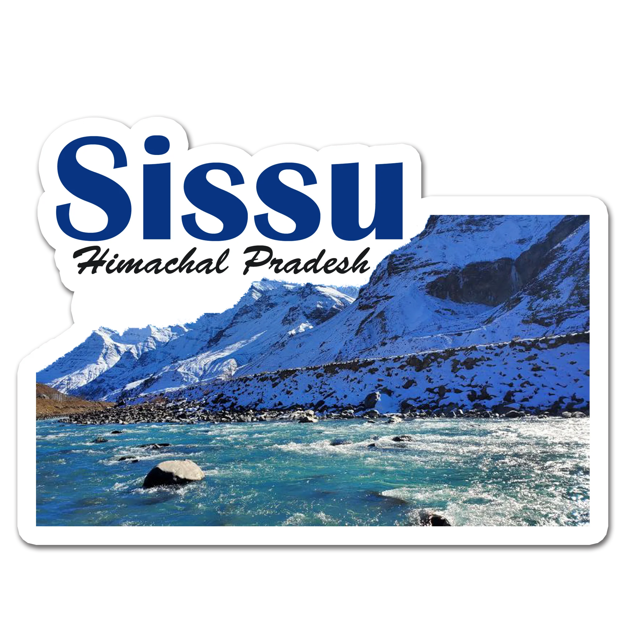 ShopTwiz Sissu (Himachal Pradesh) Awesome City Lovely Door Magnets And Fridge Magnet