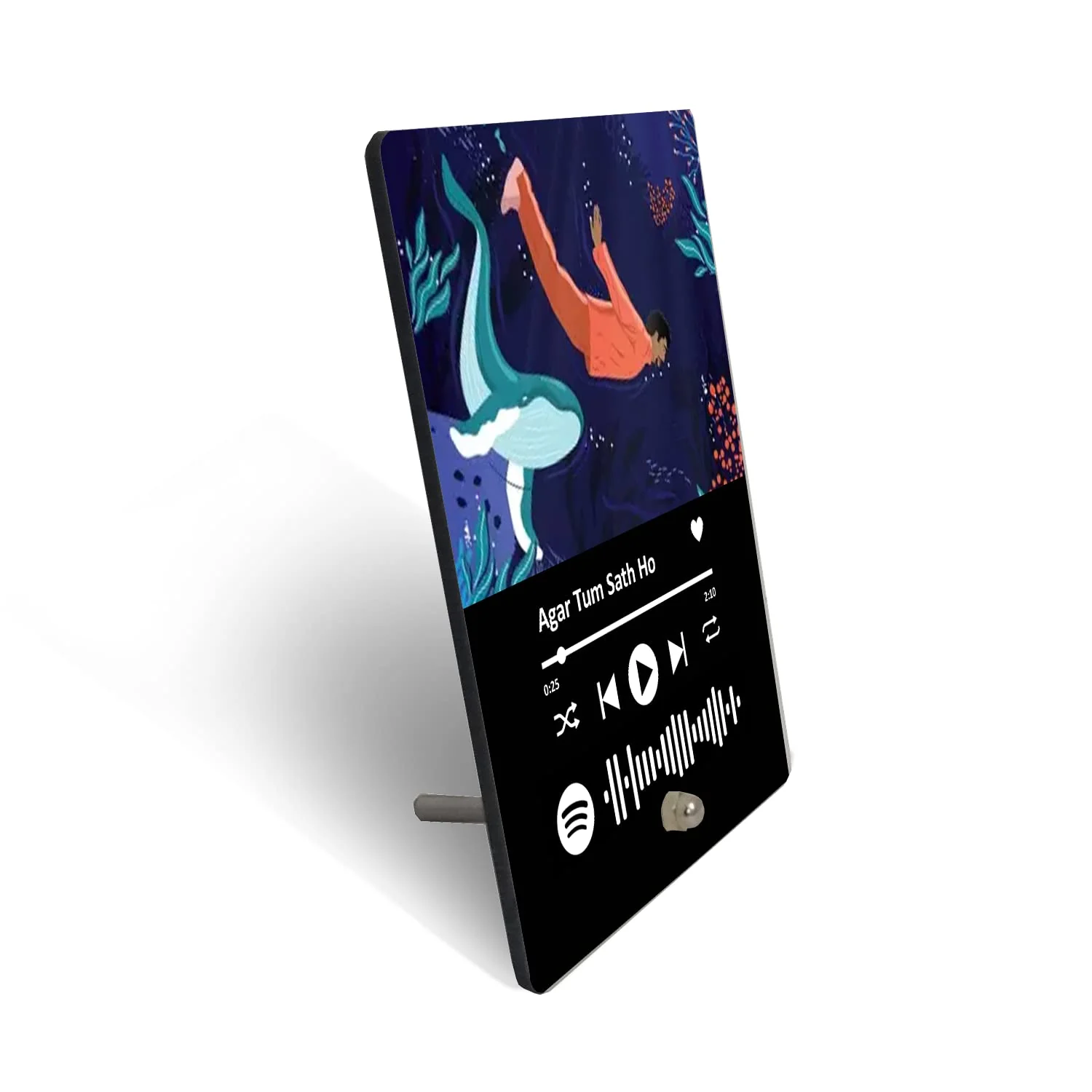 ShopTwiz Spotify Music Agar Tum Sath Ho Photo Stand (Scan Code to Dedicate Song) - Image 3