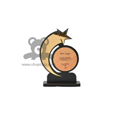 ShopTwiz  Star Trophy with Customized Logo - Image 3