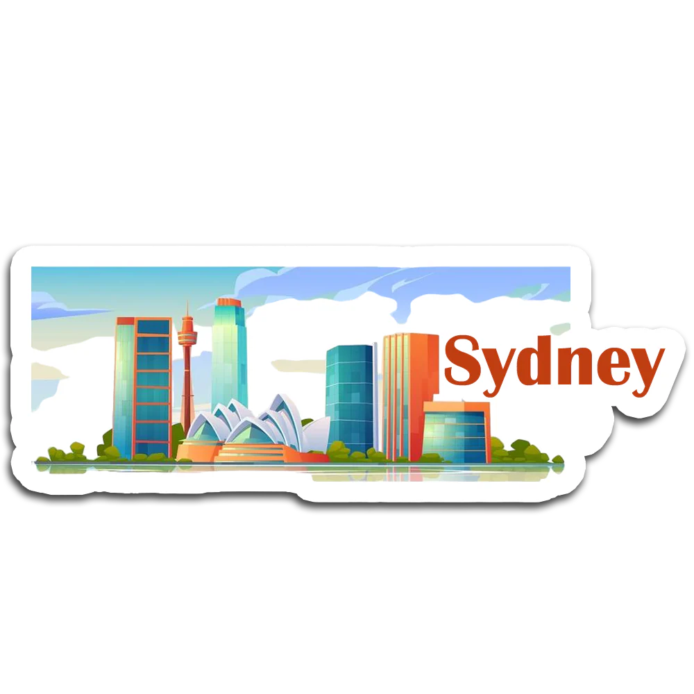 ShopTwiz Sydney Amazing City Fridge Magnet And Beauty Door Magnets