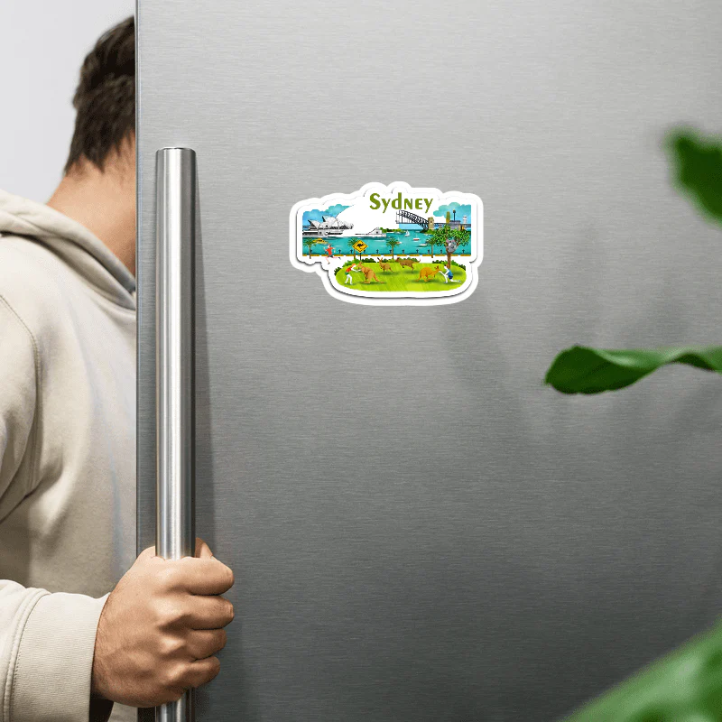 ShopTwiz Sydney City Tour  Fridge Magnet And  Beauty Door Magnets - Image 2