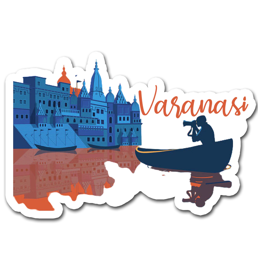 ShopTwiz Varanasi Tour City Lovely Door Magnets And Fridge Magnet
