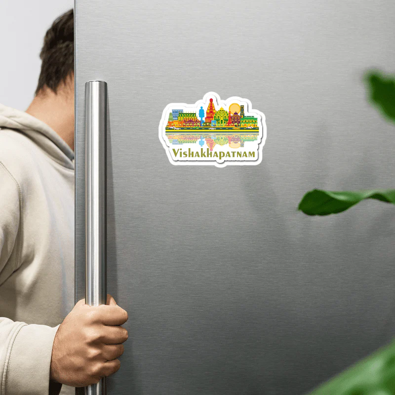 ShopTwiz Vishakhapatnam Travel City Lovely Door Magnets And Fridge Magnet - Image 2
