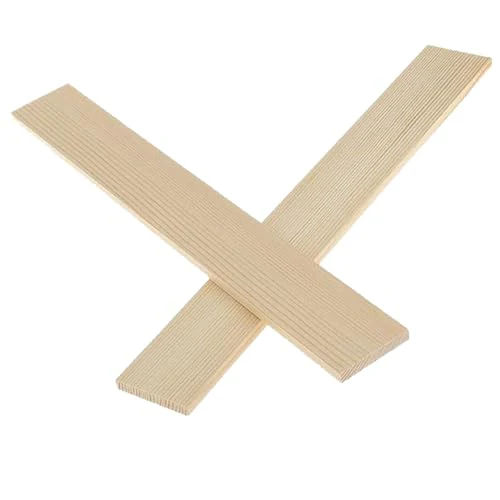 ShopTwiz Wood Craft Pine Wood Panel Board for Art and Craft or Project  (20) pcs - Image 3