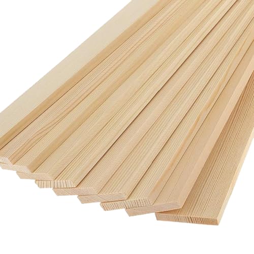 ShopTwiz Wood Craft Pine Wood Panel Board for Art and Craft or Project  (20) pcs - Image 4