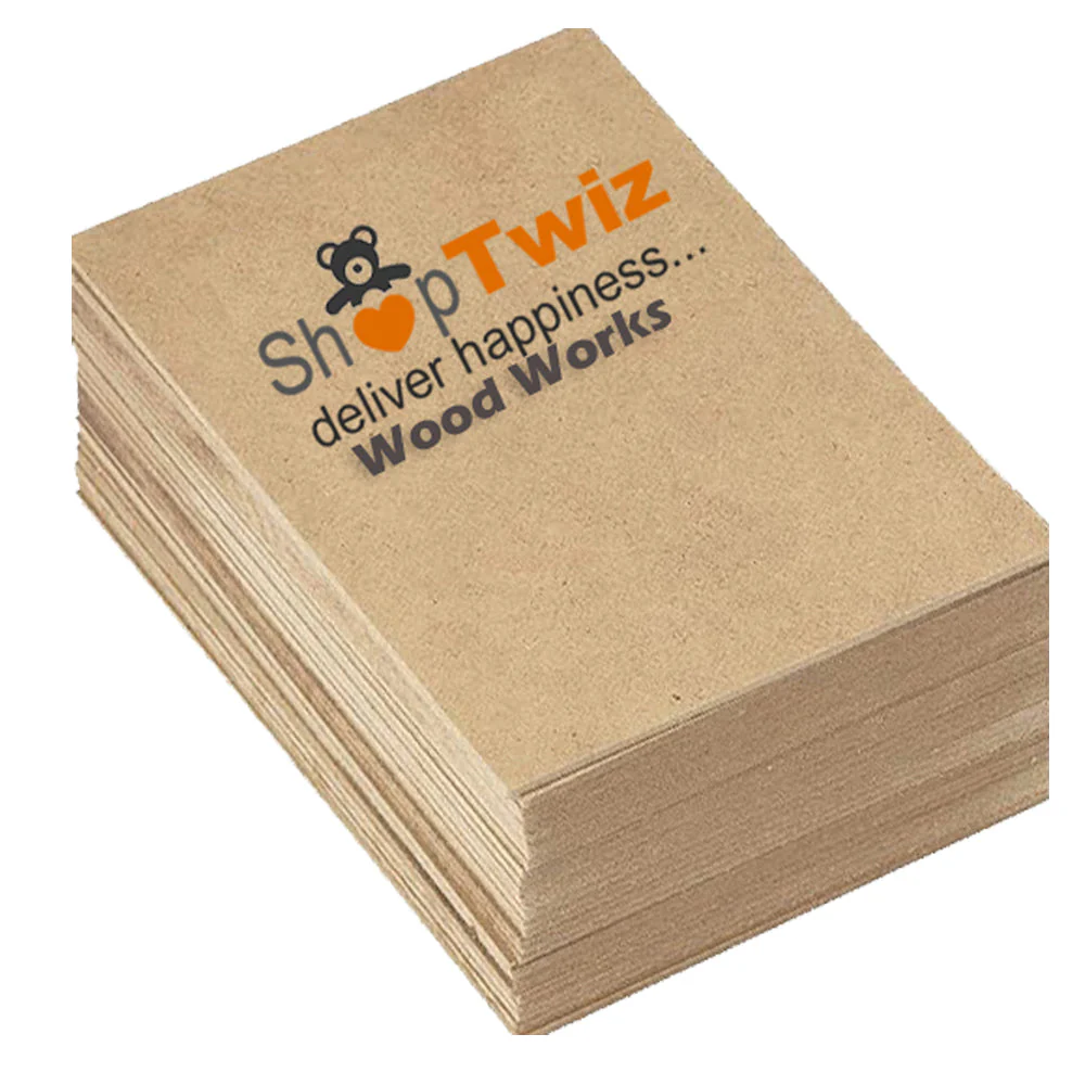 ShopTwiz Wood MDF SHeets For Craft work 6 Pack - Image 4