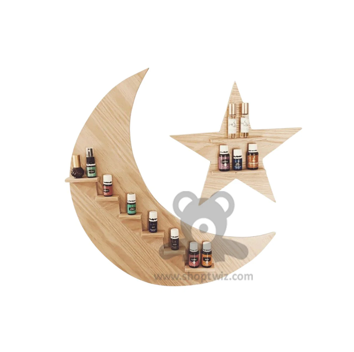 ShopTwiz Wooden 3-Box Stand for Decoration - Image 2