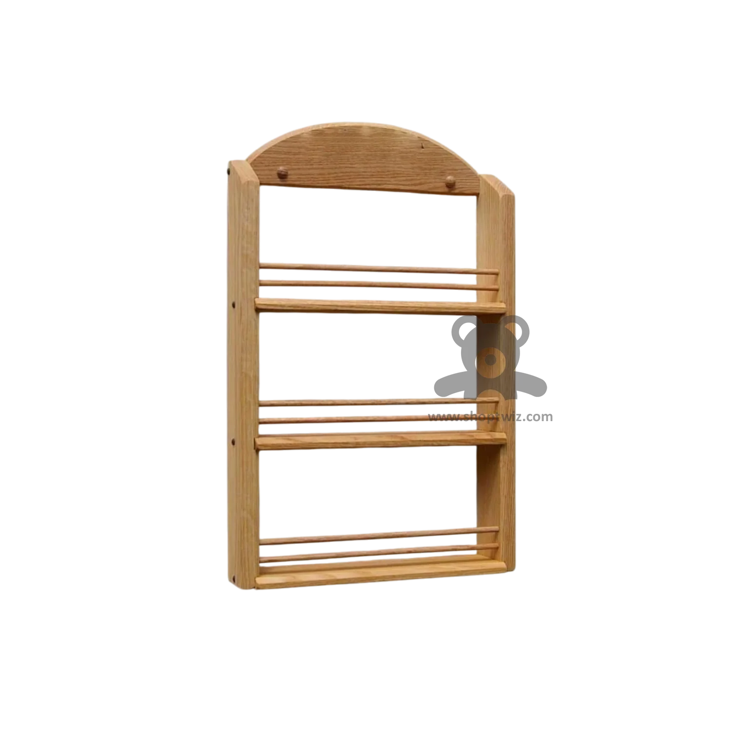 ShopTwiz Wooden 3-Store Box Stand for Kitchen - Image 2