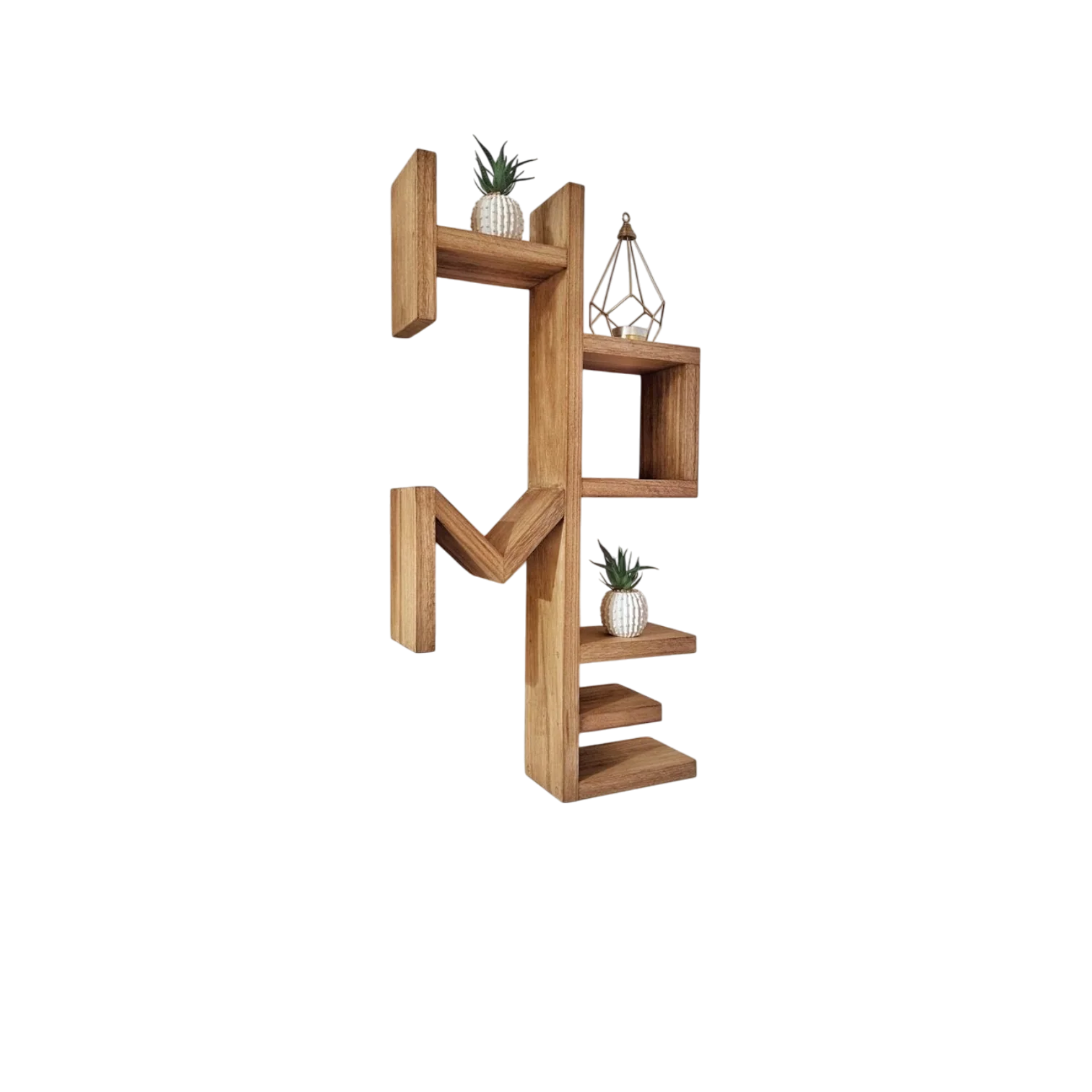 ShopTwiz Wooden Home Style Decorative Wall Stand - Image 2