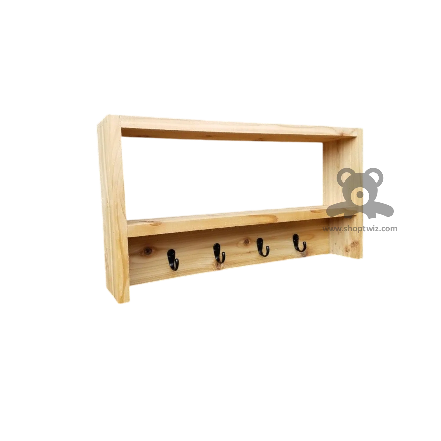 ShopTwiz Wooden Key Hanger for House And Offic - Image 2