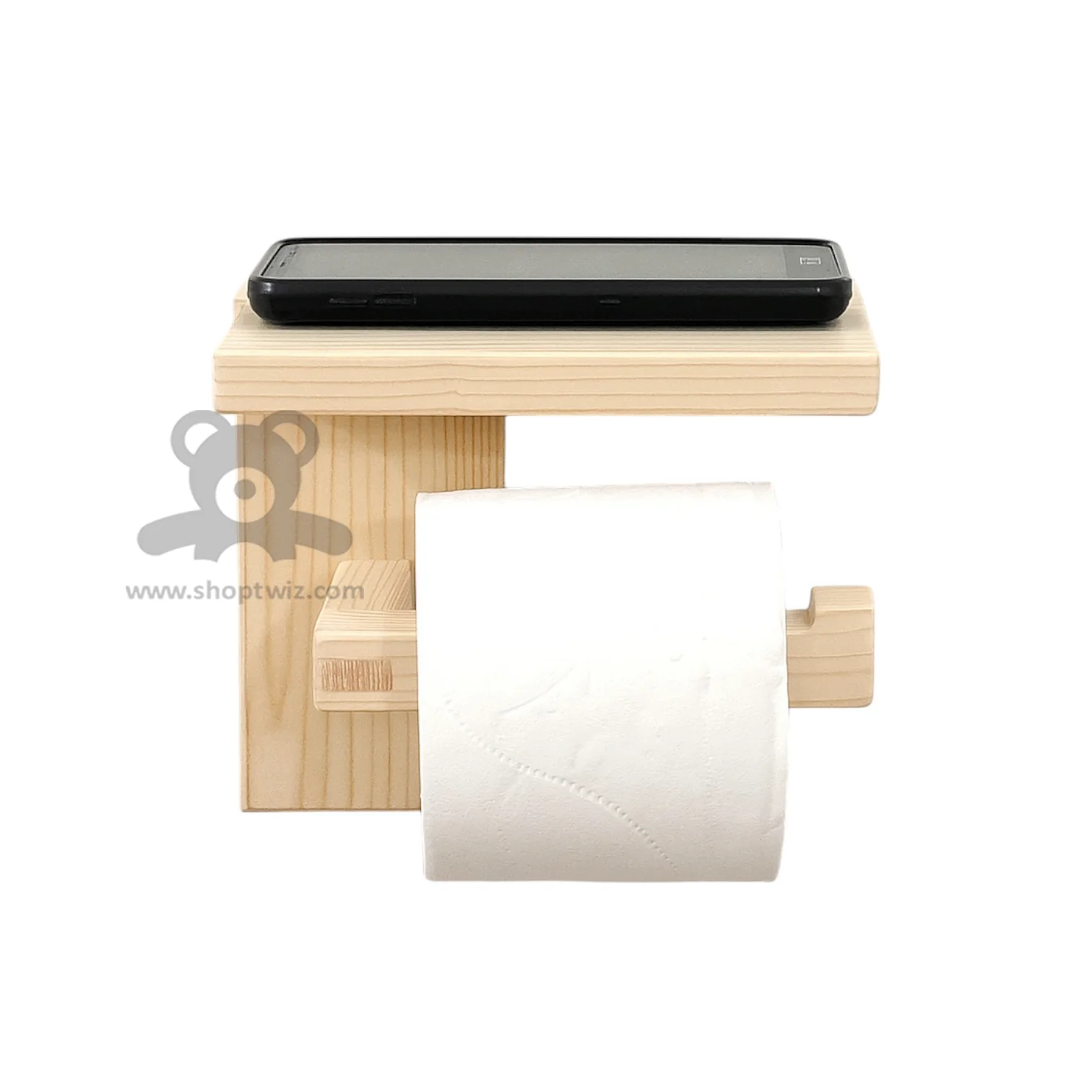ShopTwiz Wooden Mobile Stand for Office and Room - Image 2