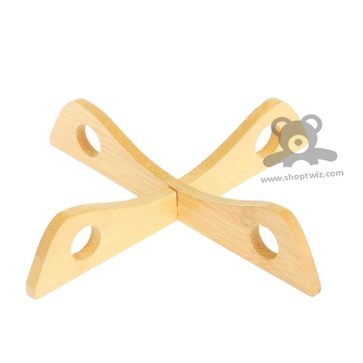 ShopTwiz Wooden Multipurpose Cross Stand- Elegant Corporate Gift - Image 2