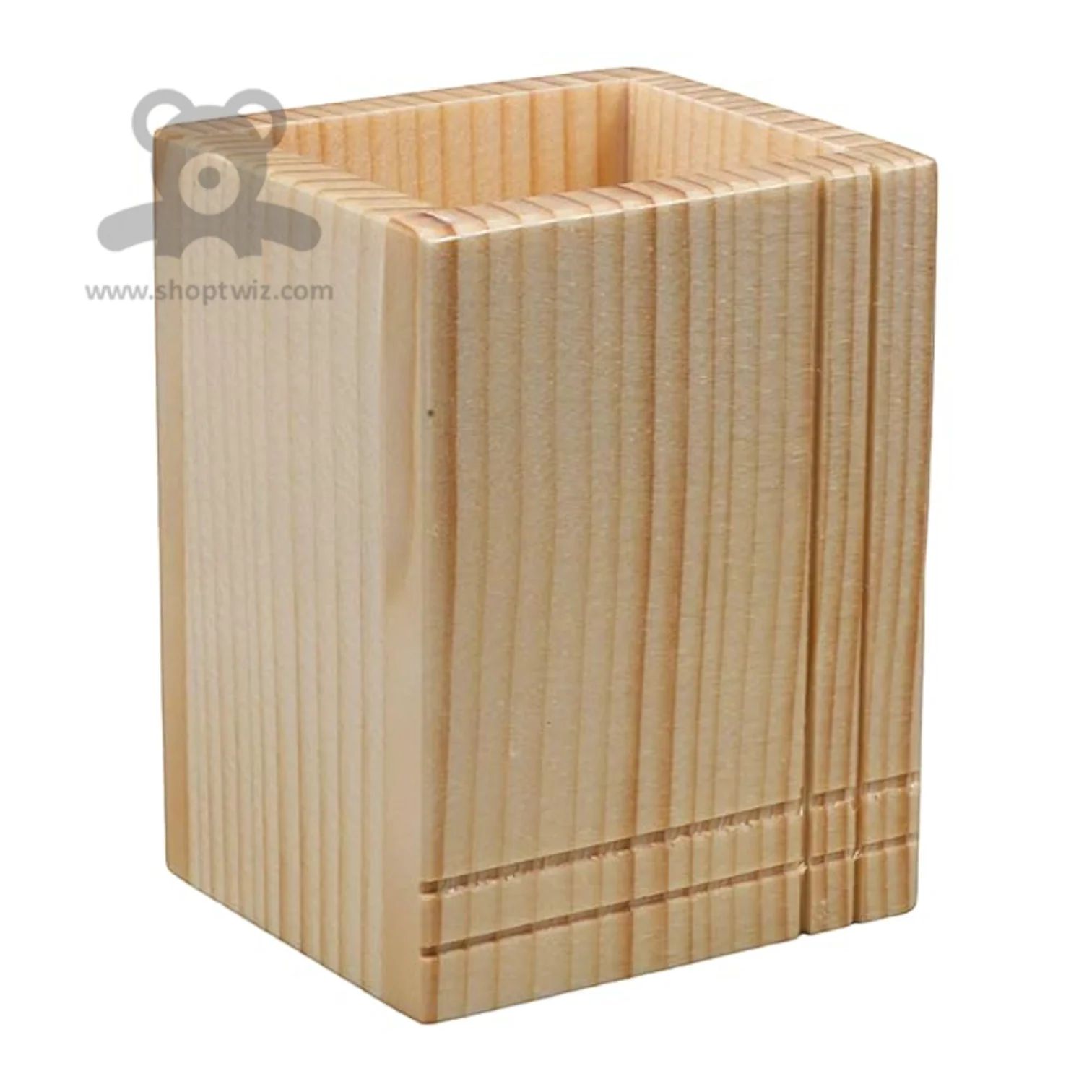 ShopTwiz Wooden Pen Stand for Study Room - Image 2