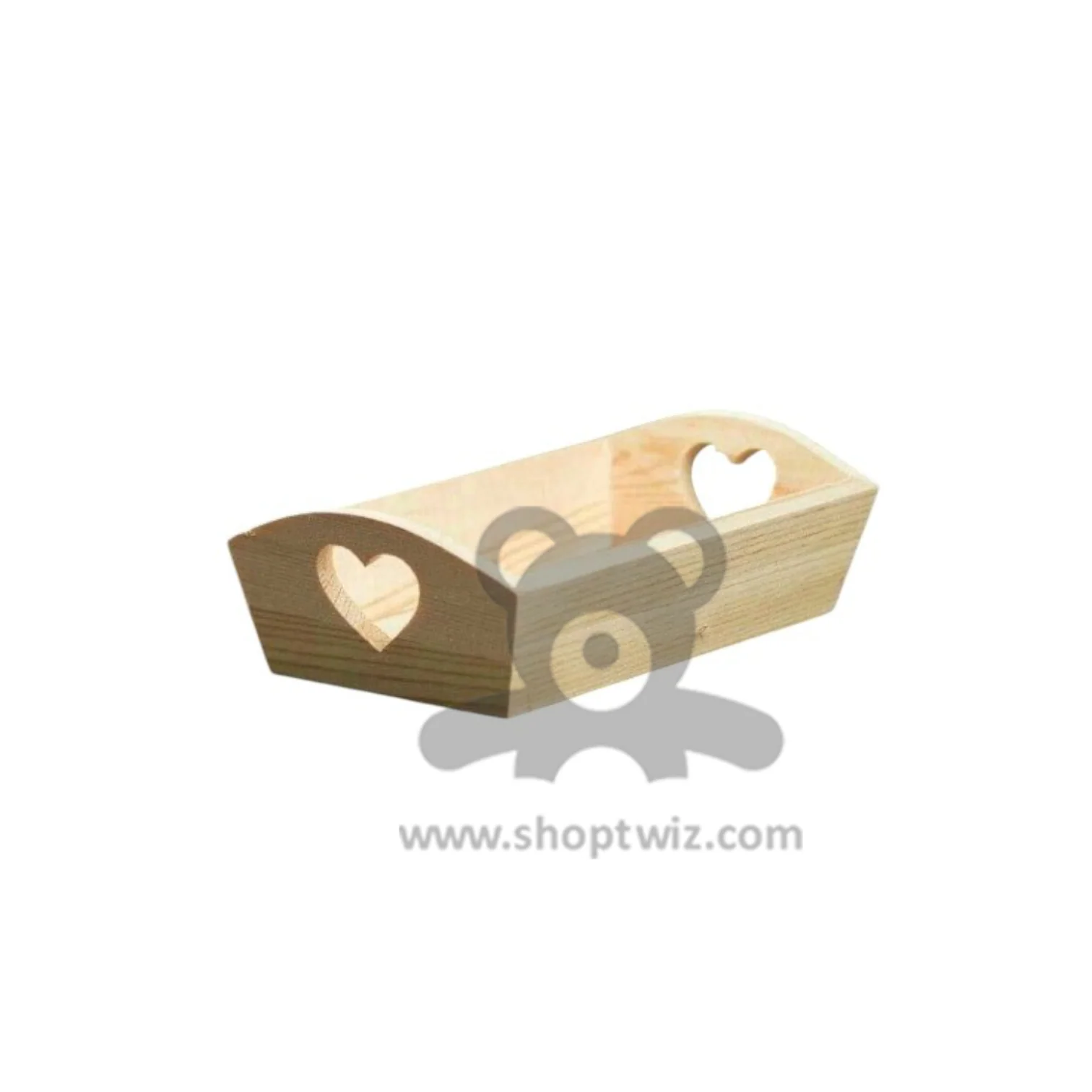 ShopTwiz Wooden Rectangle Tray for Kitchen - Image 2