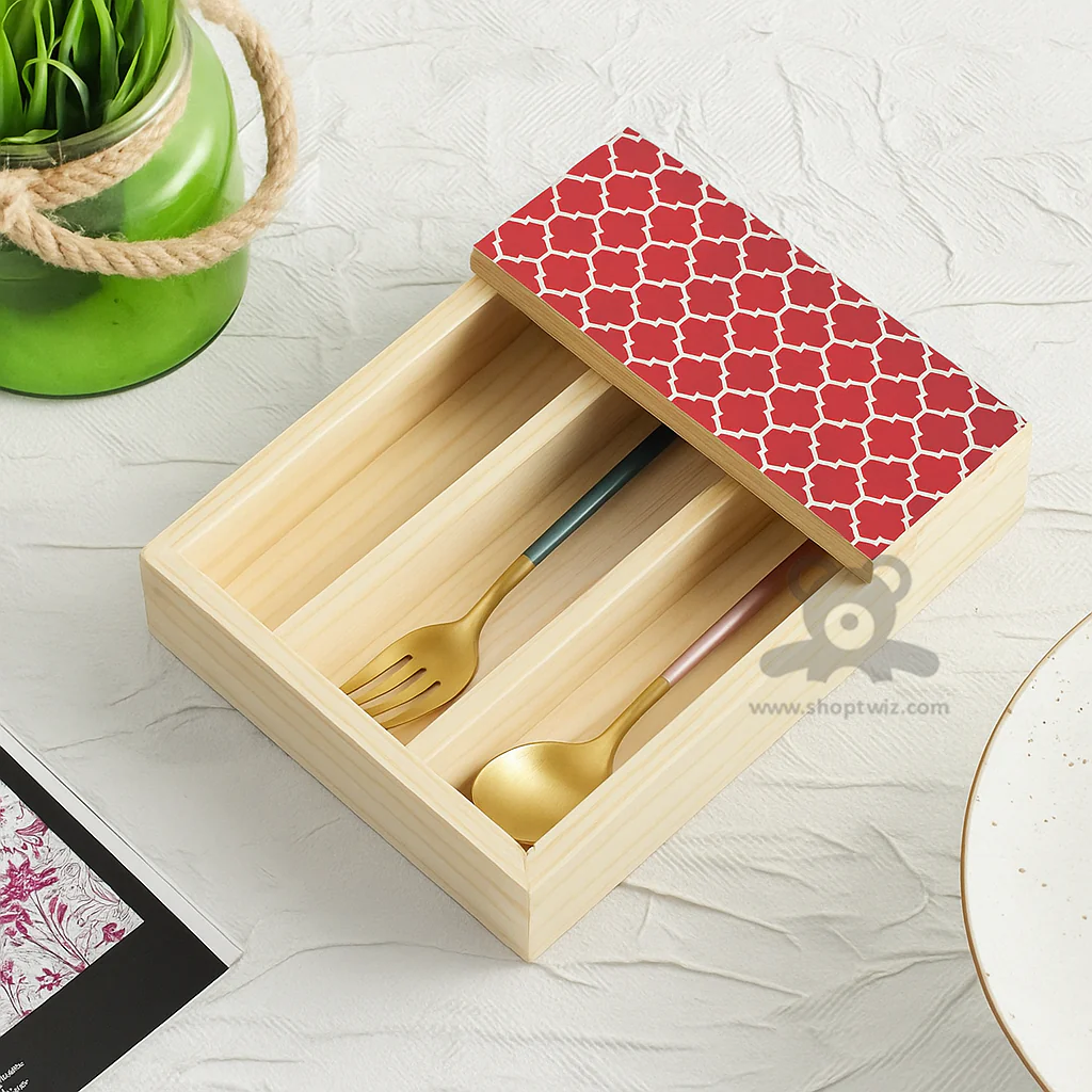 ShopTwiz Wooden Spoon Holder – Elegant Corporate Gift & Kitchen Organizer - Image 3