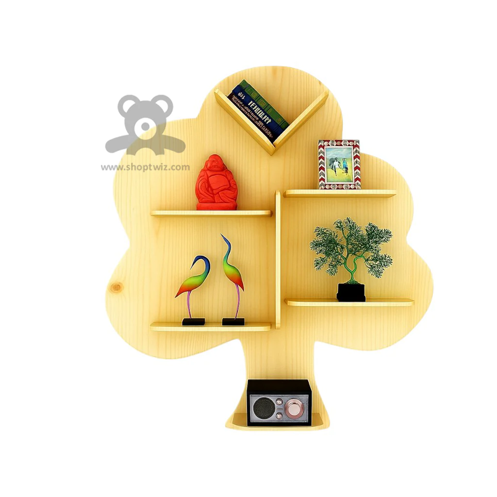 ShopTwiz Wooden Tree Style Decorative Wall Stand - Image 2