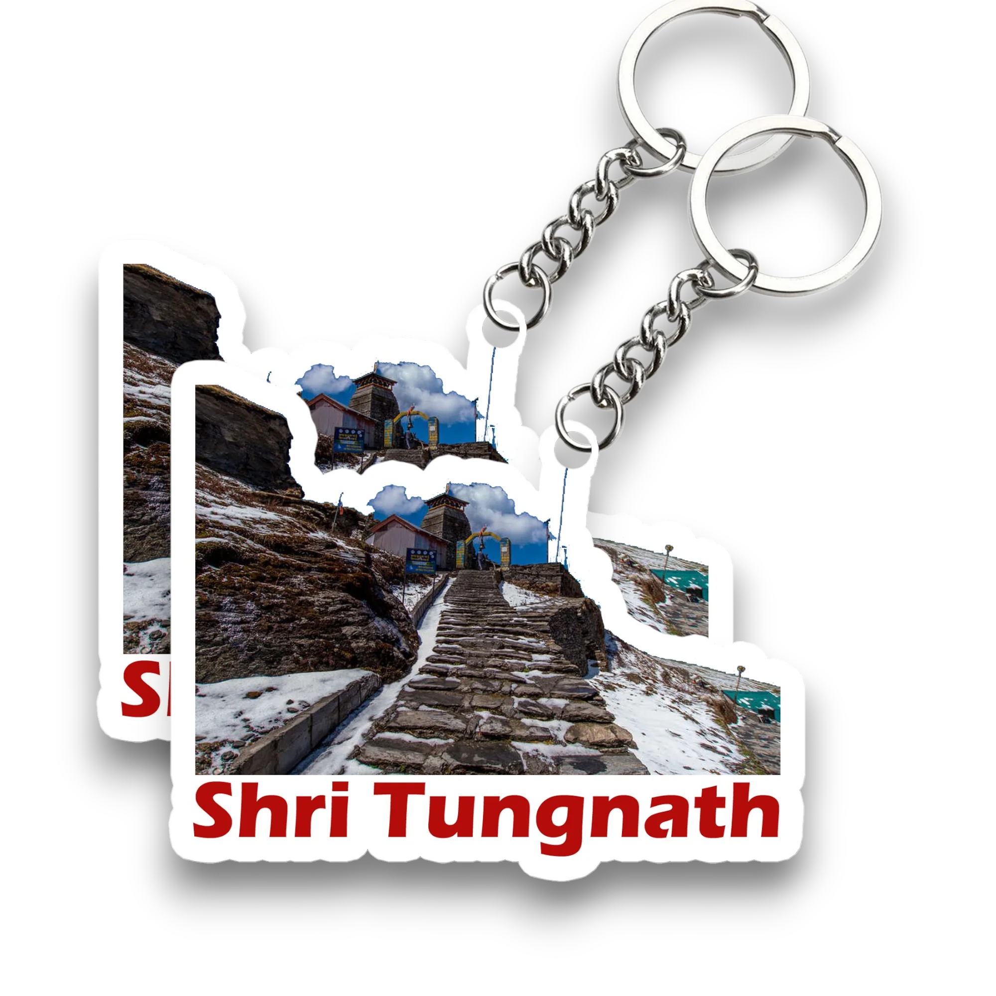 Shri Tung Nath Key chain ( Set of 2 ) - Image 2