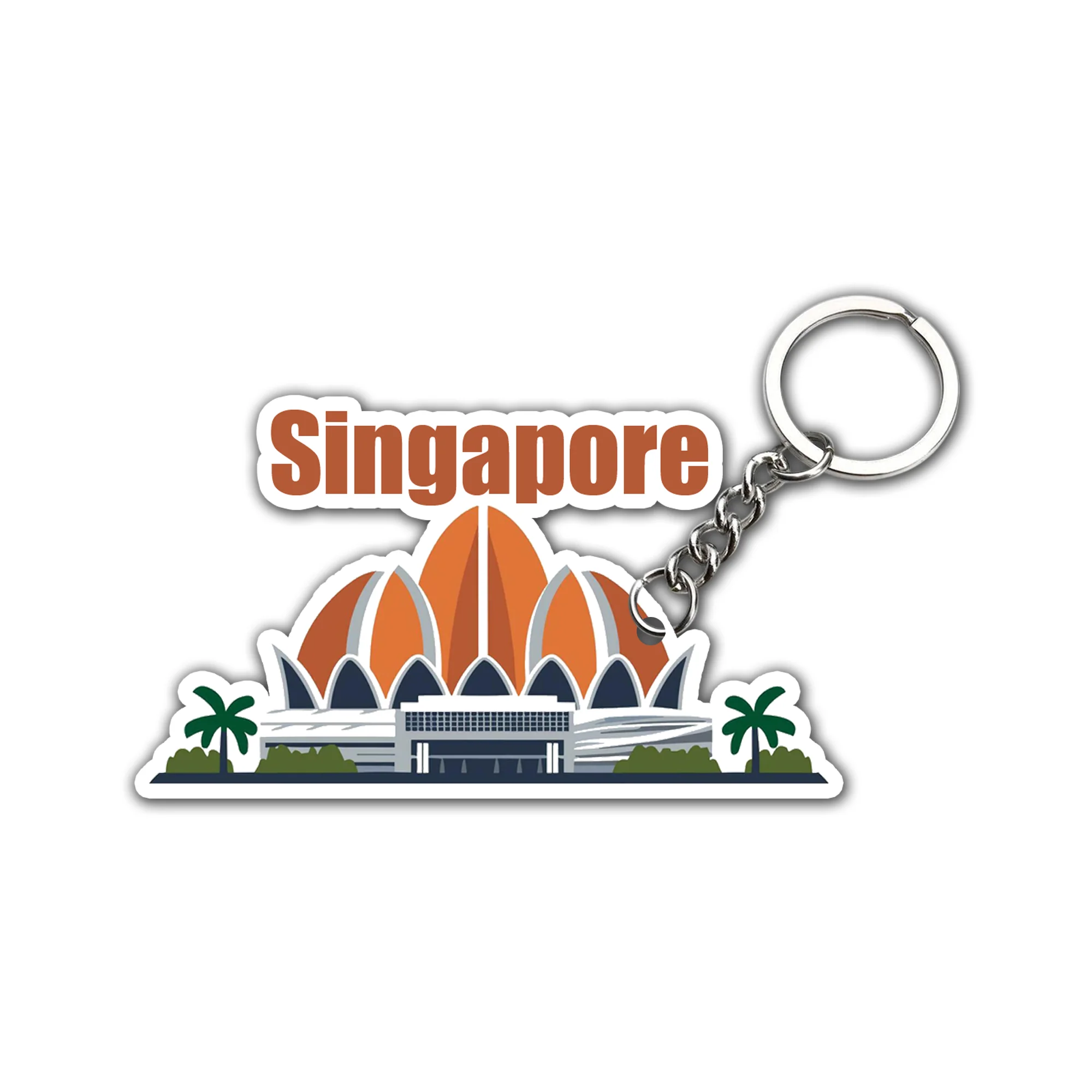 Singapore Key chain ( Set of 2 )