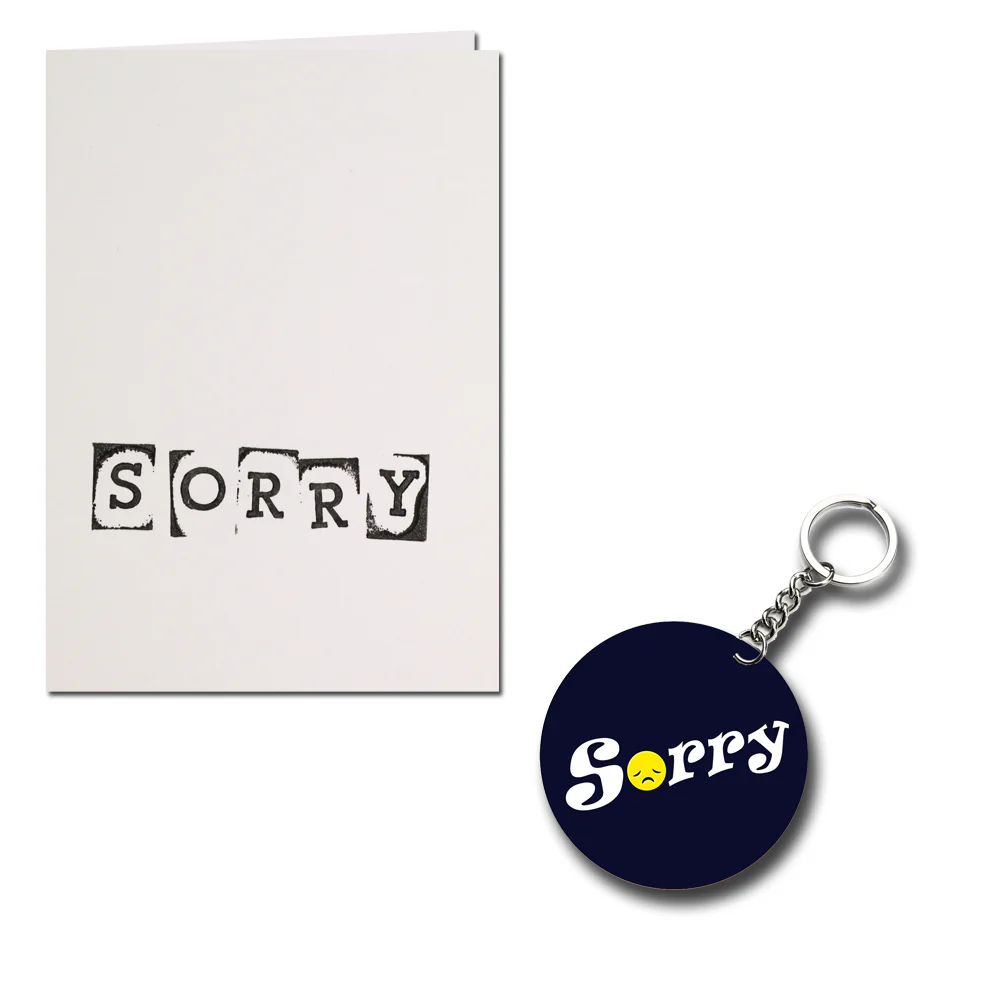 Sorry Printed Greeting Card