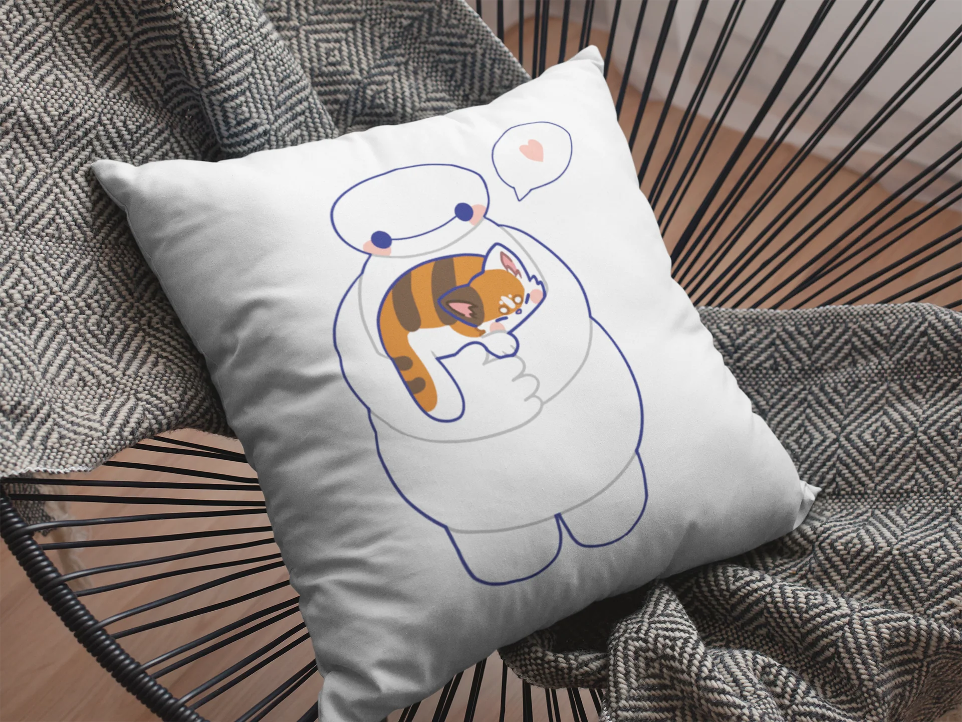 Baymax Printed Cushion - Image 2