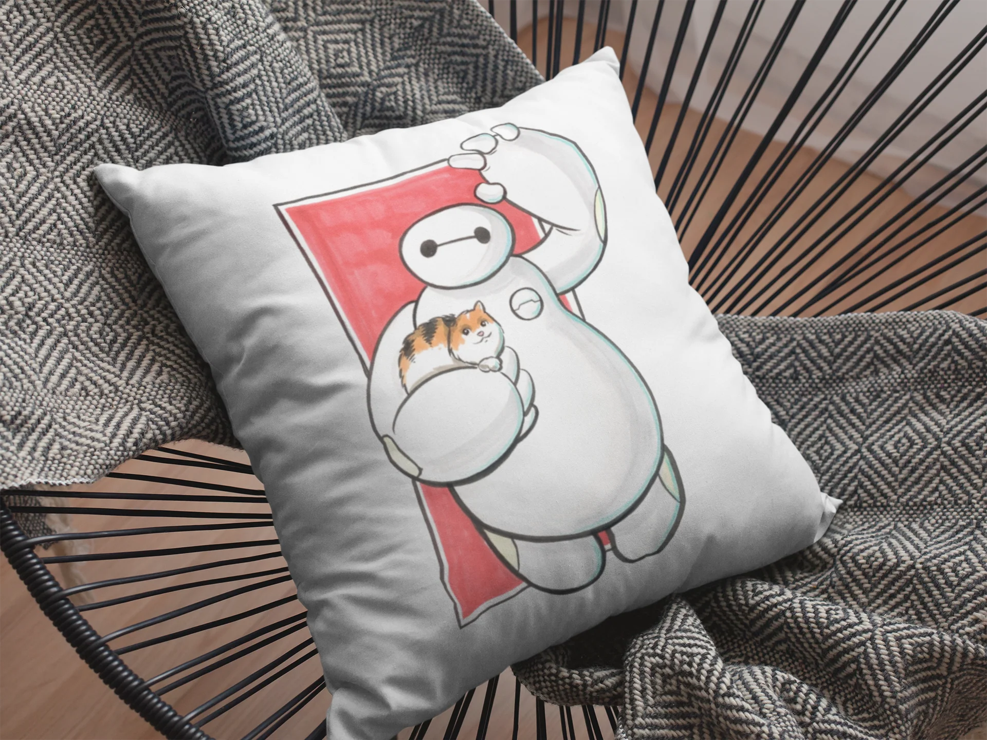Baymax Printed Cushion - Image 2
