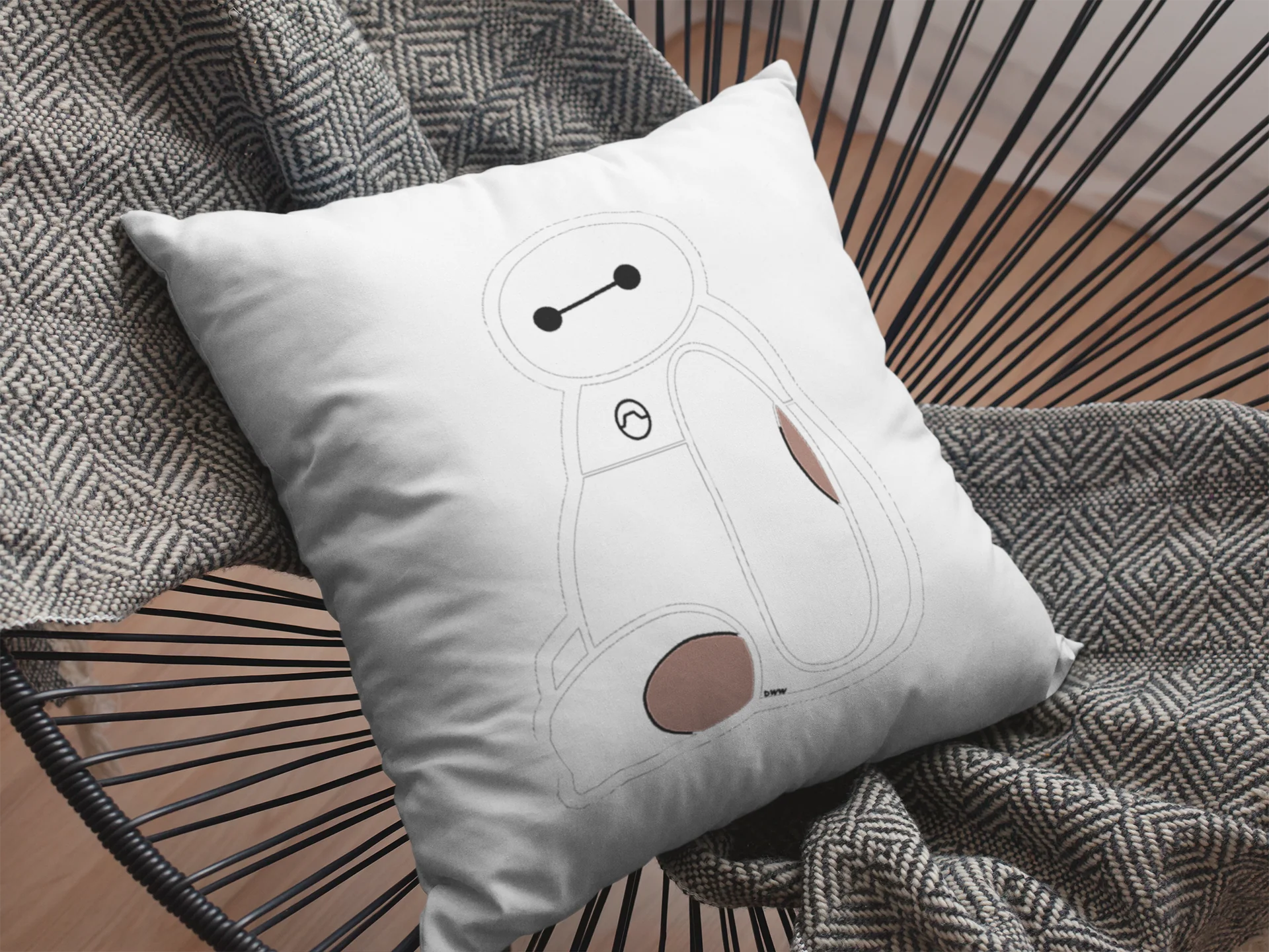 Baymax Printed Cushion - Image 2