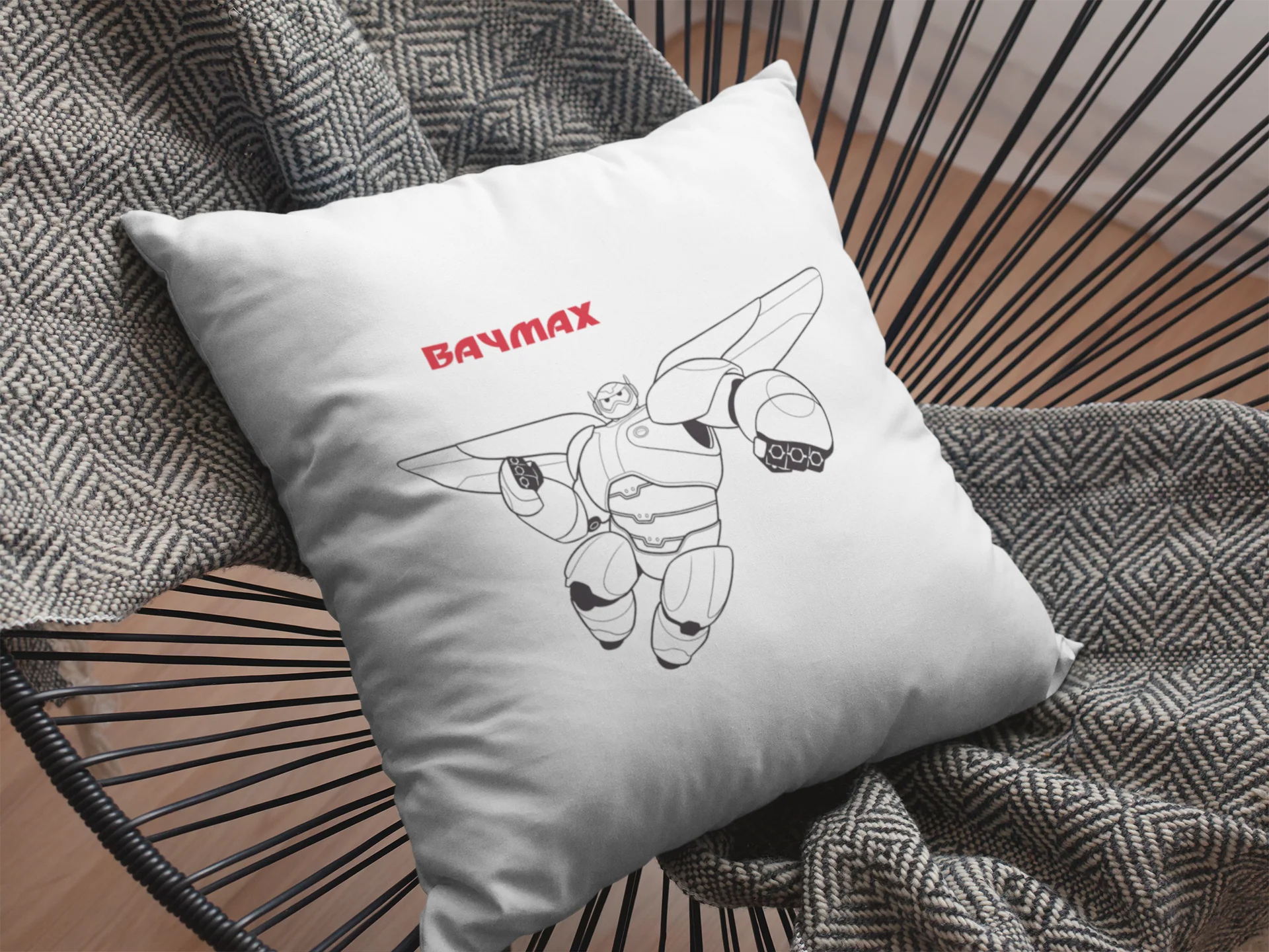 Baymax Printed Cushion - Image 2
