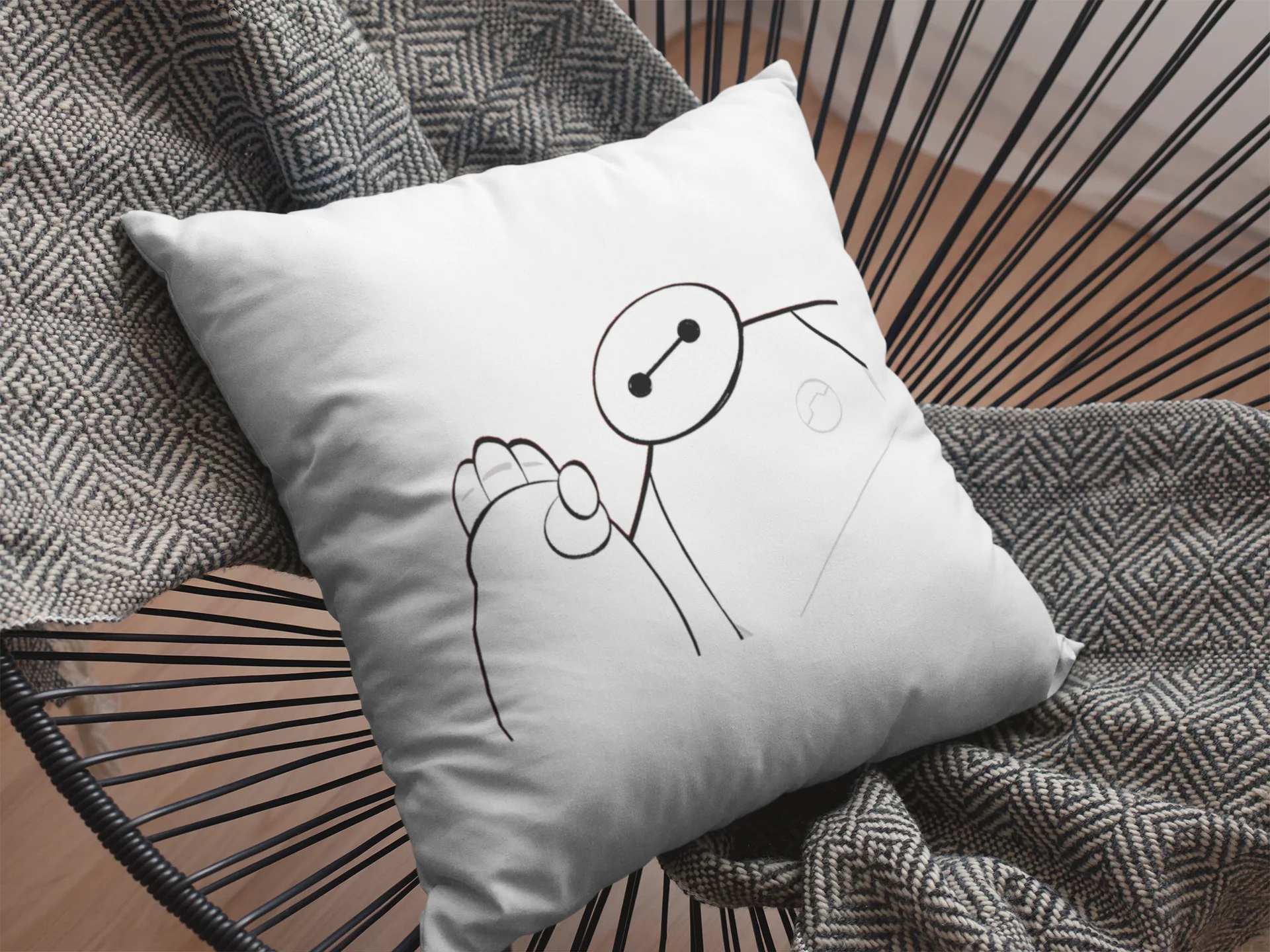 Baymax Printed Cushion - Image 2