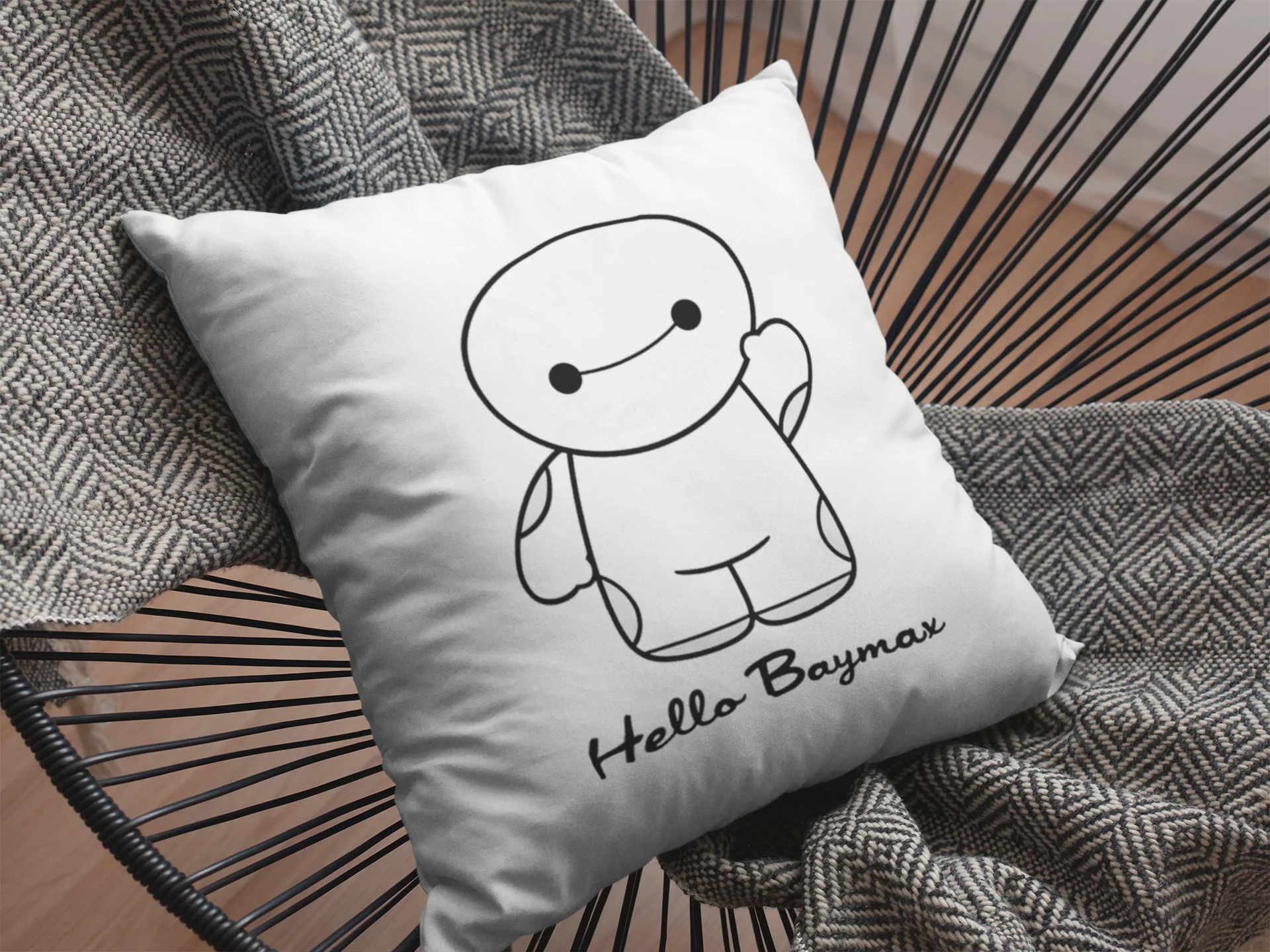 Baymax Printed Cushion - Image 2