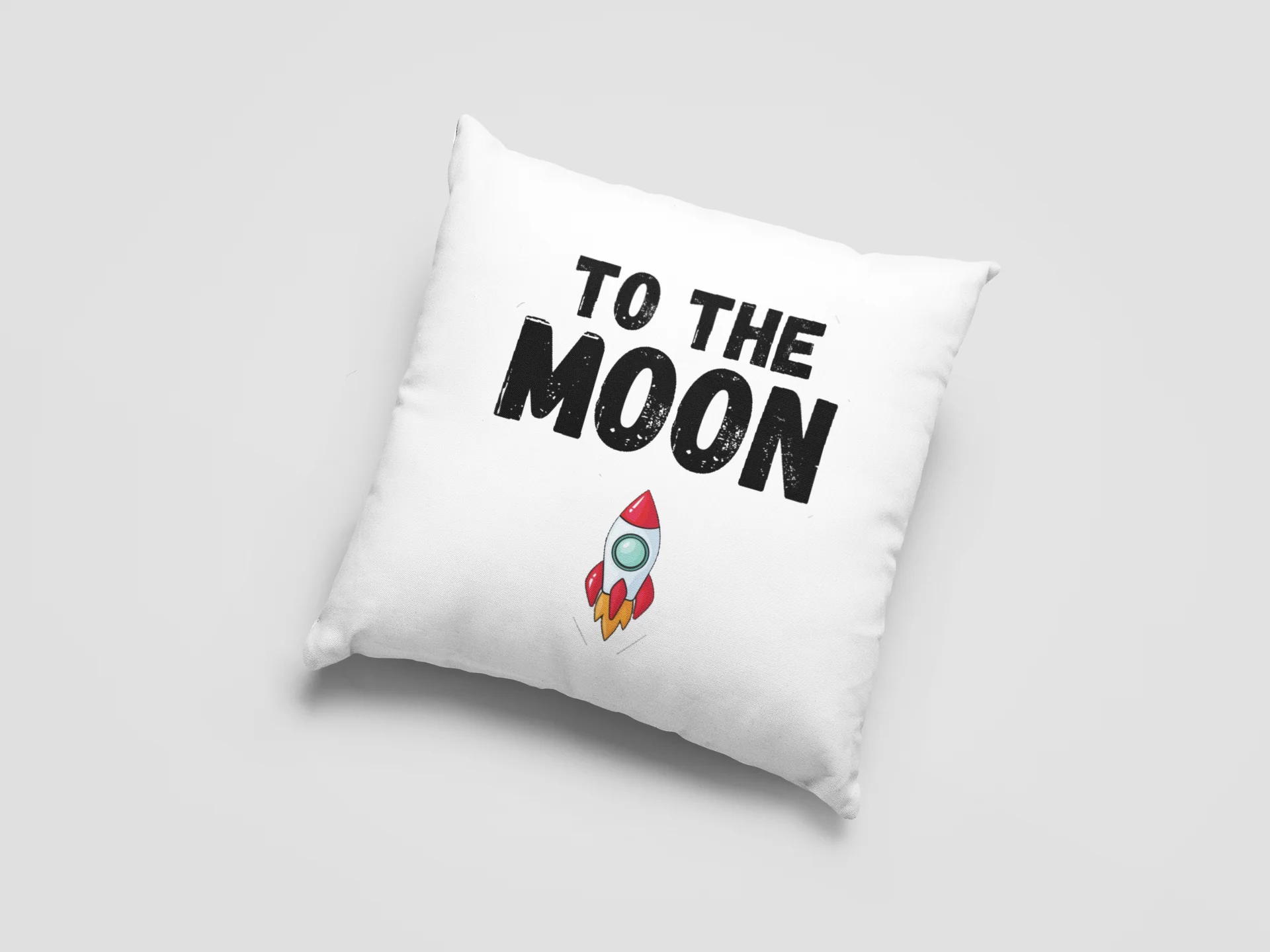 To The Moon Printed Cushion